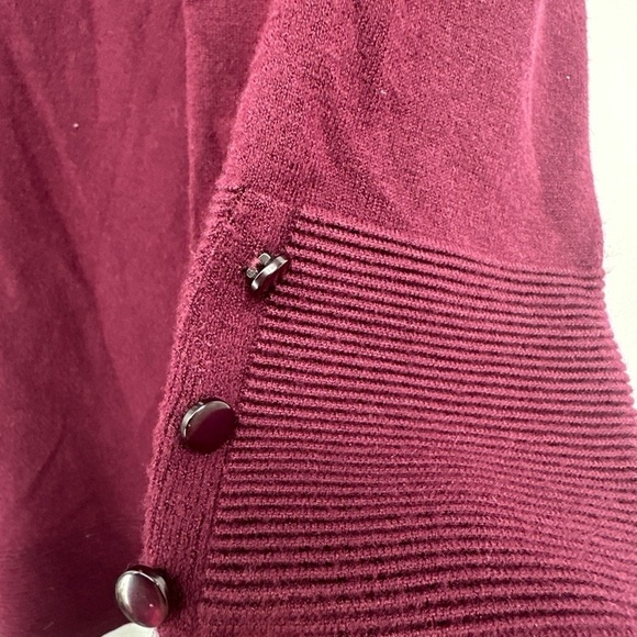 Evolution Ancho Chili Cardigan 3/4 Sleeve Size Small NWT merlot Stitch Fix - Picture 2 of 3